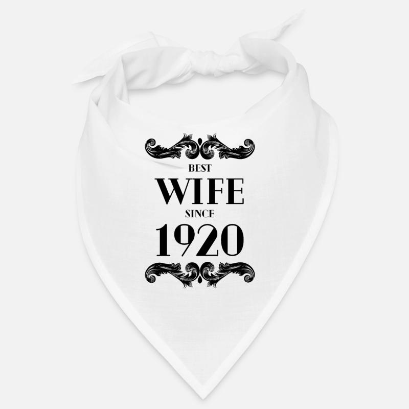 Beste Ehefrau seit 1920 Hochzeit Bandana