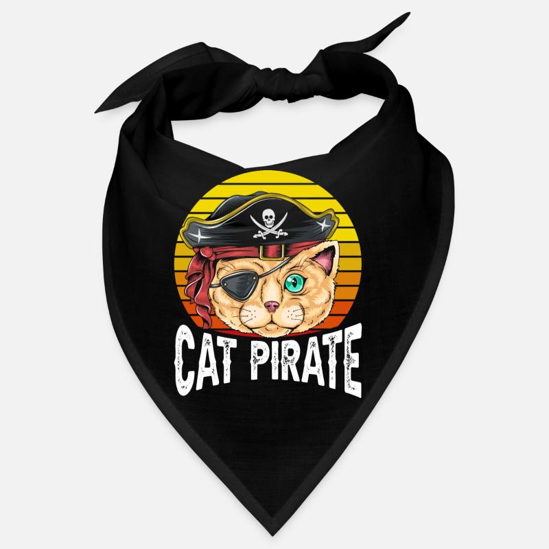 Cat Pirate Bandana