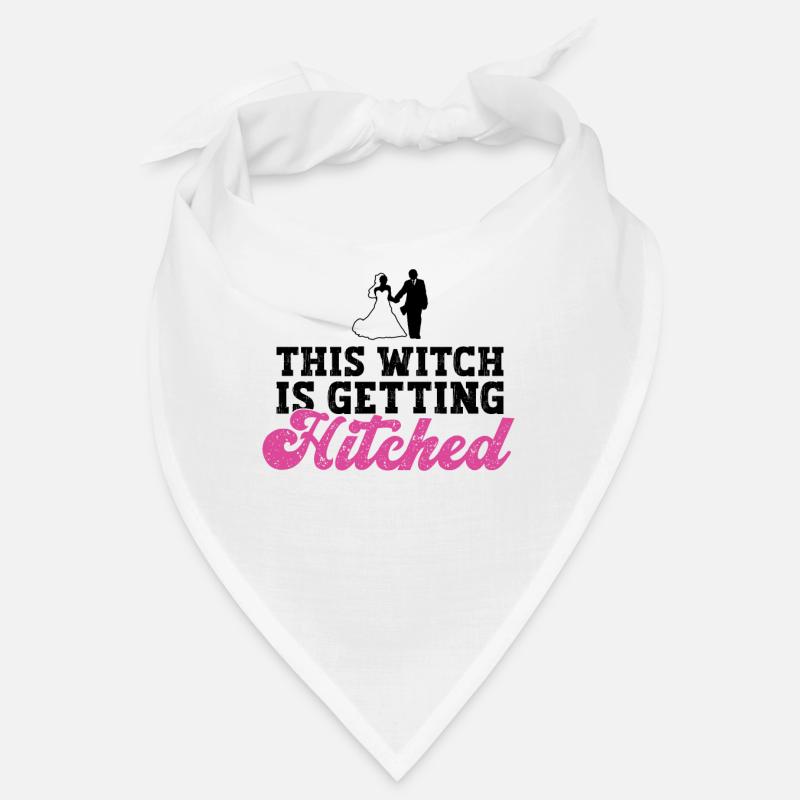 Diese Hexe wird verheiratet - Braut JGA Bandana