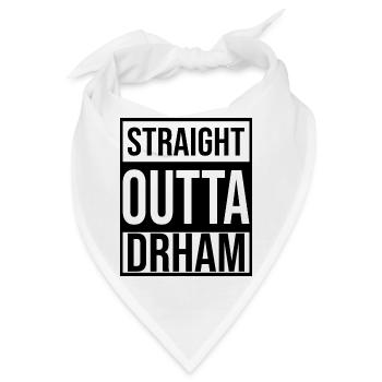 Erzgebirge Daheim Drham - Bandana - Weiß - Vorne