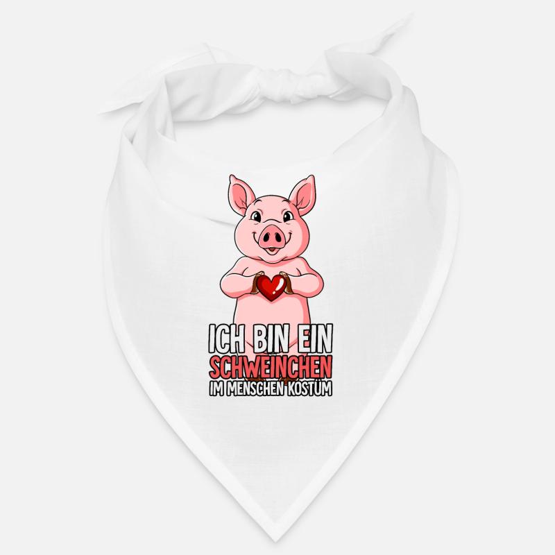 Ich Bin Ein Schweinchen Schwein Bandana