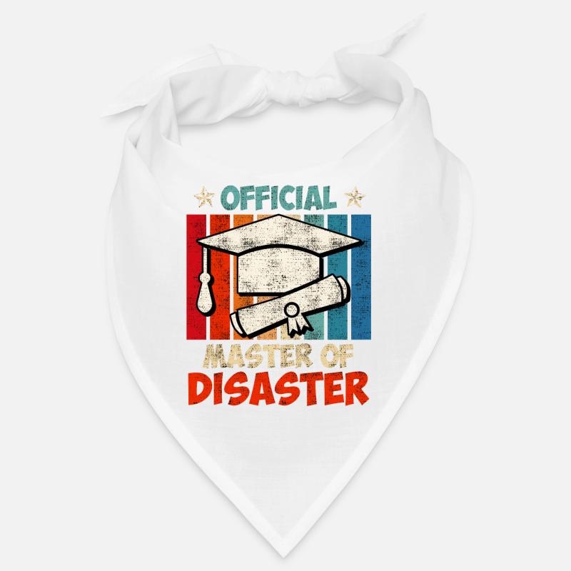 Offizieller Master vom Disaster Master Abschluss Bandana