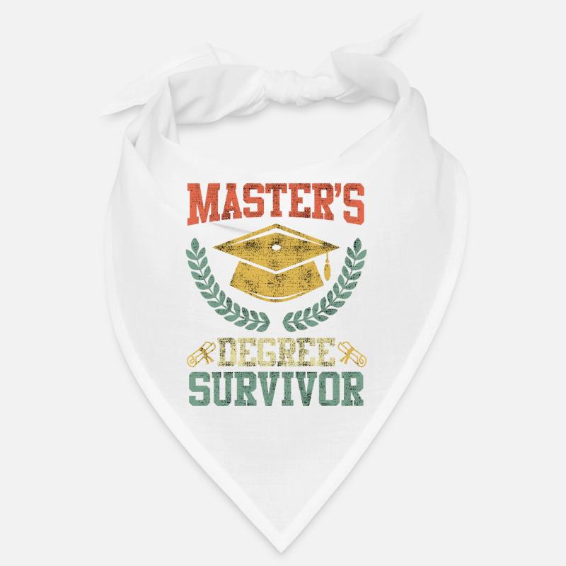 Completed Masters Degree Survivor Master Degree Bandana
