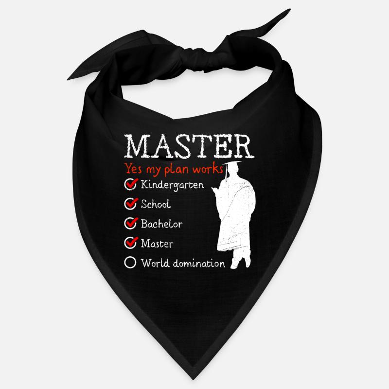 Kindergarten World Domination Master's Degree Bandana