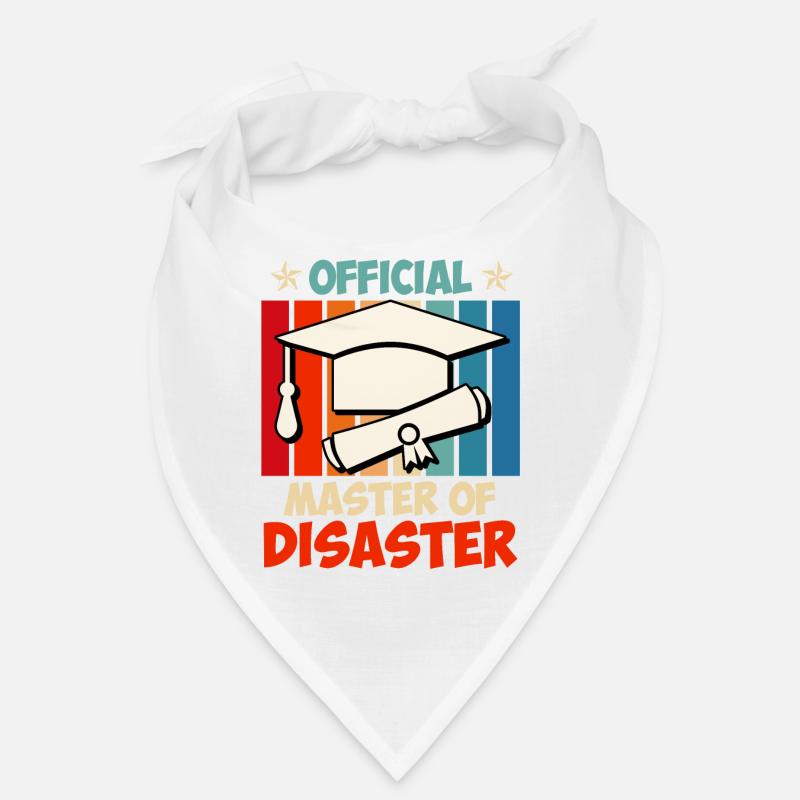 Offizieller Master vom Disaster Master Abschluss Bandana