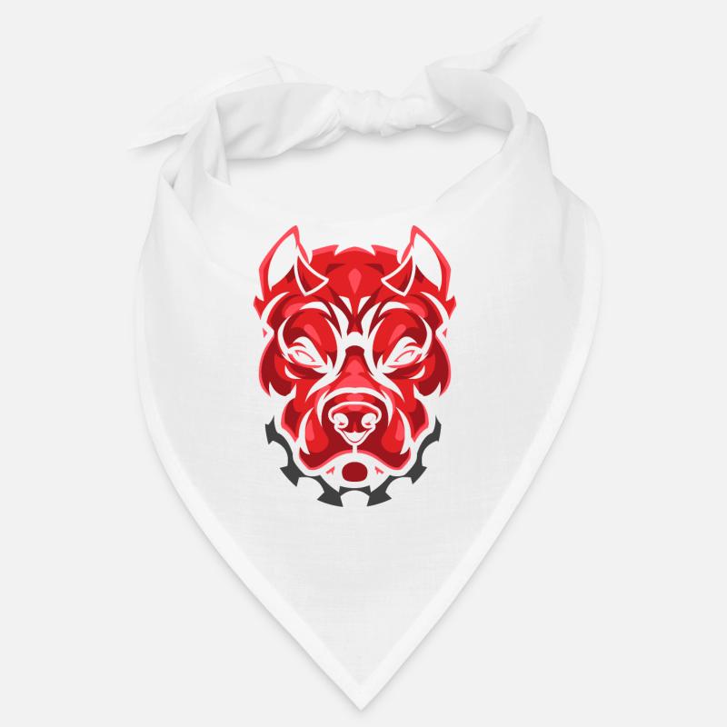 Teufel Pitbull-Hund Bandana