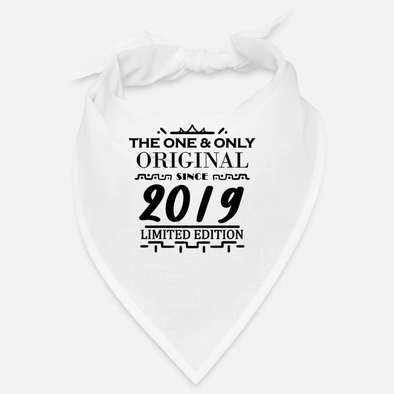 2019 - Année de construction 2019 - Millésime 2019 Bandana