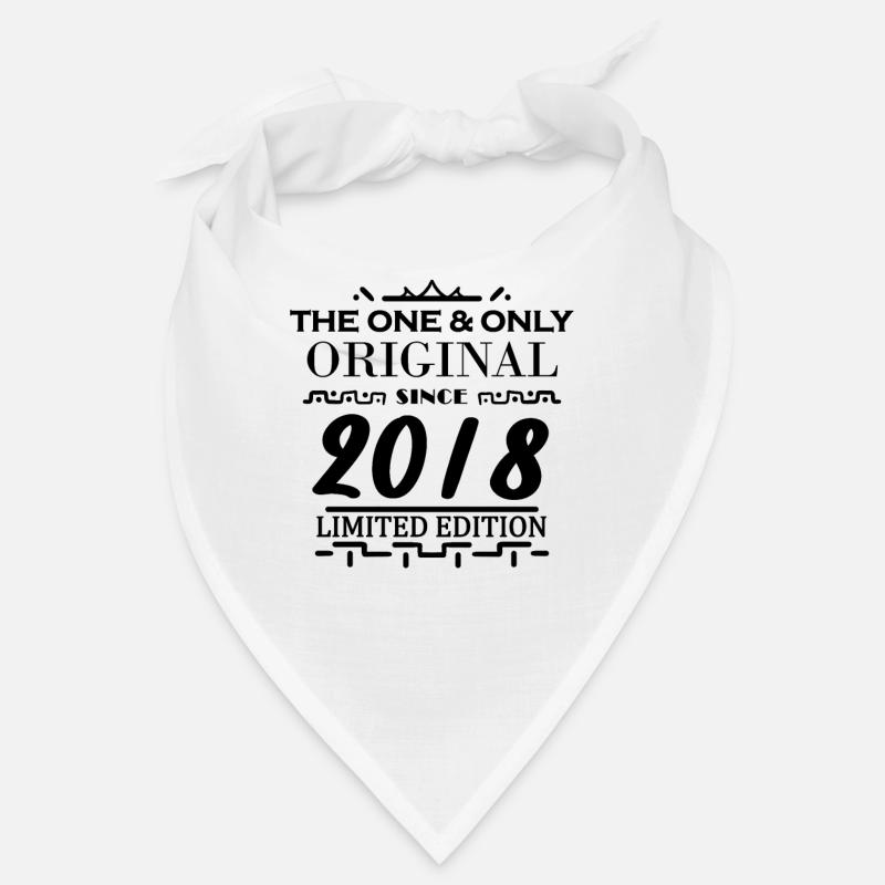 2018 - Année de construction 2018 - Millésime 2018 Bandana