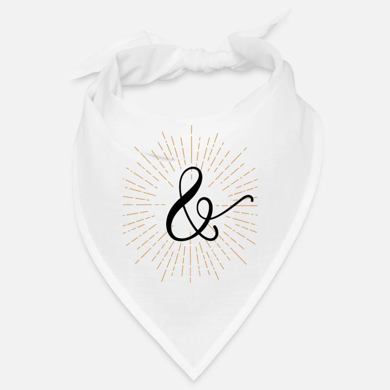 Esperluette - Bandana - blanc