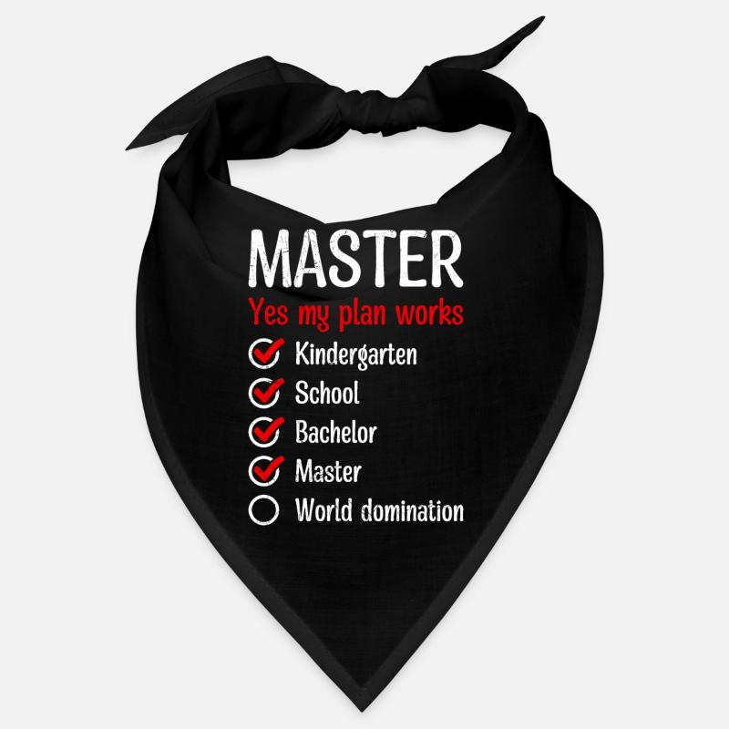 Kindergarten Weltherrschaft Master Abschluss Bandana