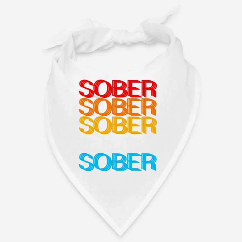 Conceptions sobres sobres et rétro sobres Bandana