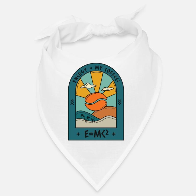 Énergie = mon café - E = MC Bandana