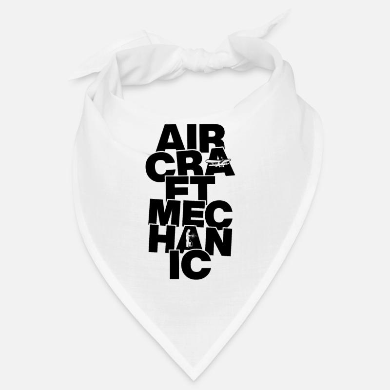 Beruf Arbeit - Flugzeugmechaniker Bandana