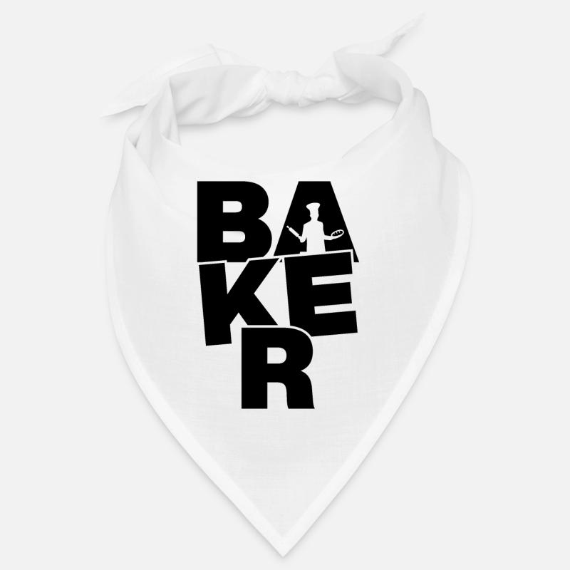 Backberuf Job Arbeit - Bäcker Bandana