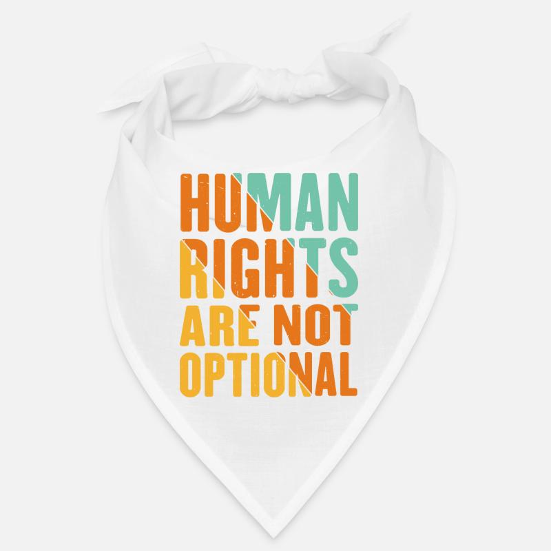 Human Rights Are Not Optional 10 Bandana