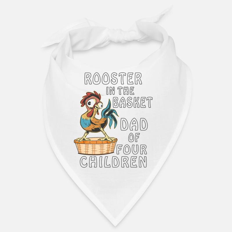 ROOSTER IN BASKET Bandana