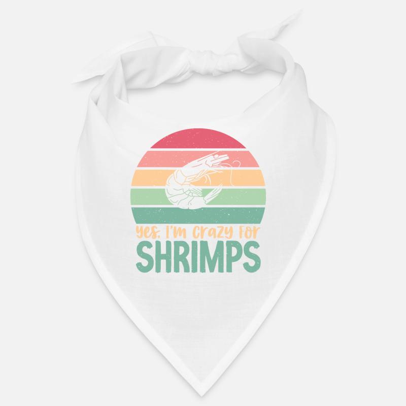 Shrimp Lover Gift Bandana