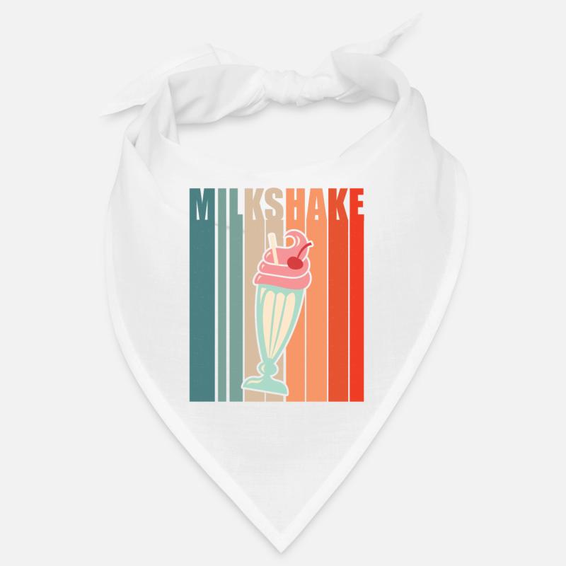 Milchshake Milchdrink Milch Geschenk Bandana