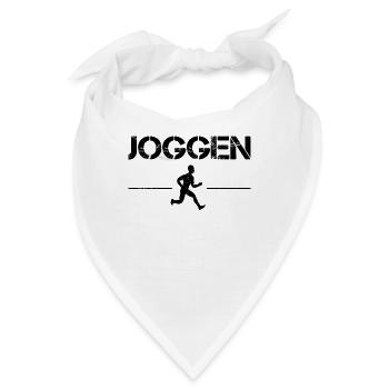 Joggen - Bandana - Weiß - Vorne