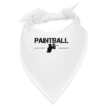Paintball - Bandana - Weiß - Vorne