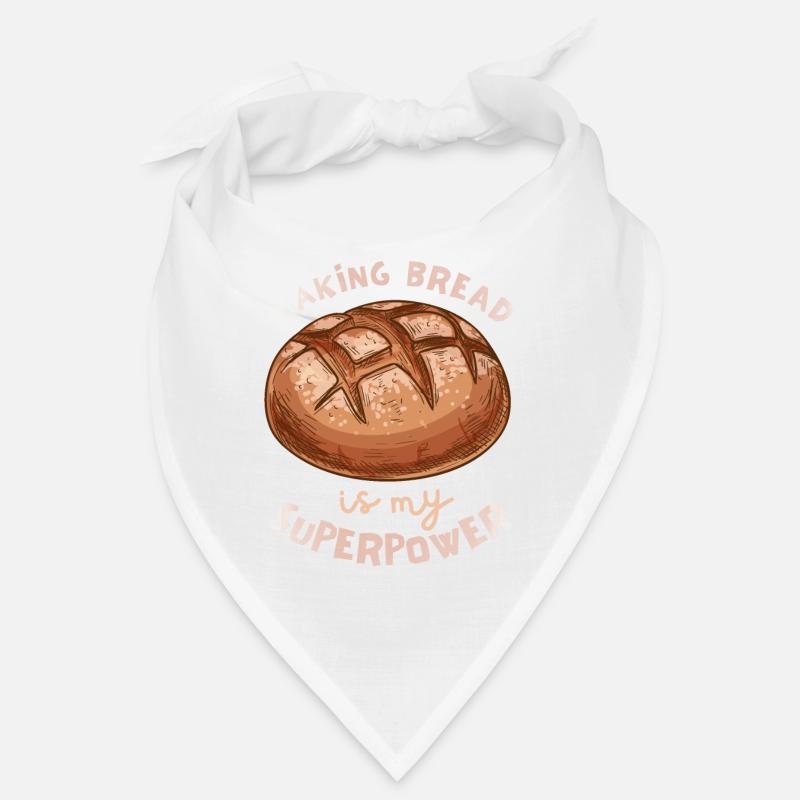 Baking bread, saying, baker, baker Bandana