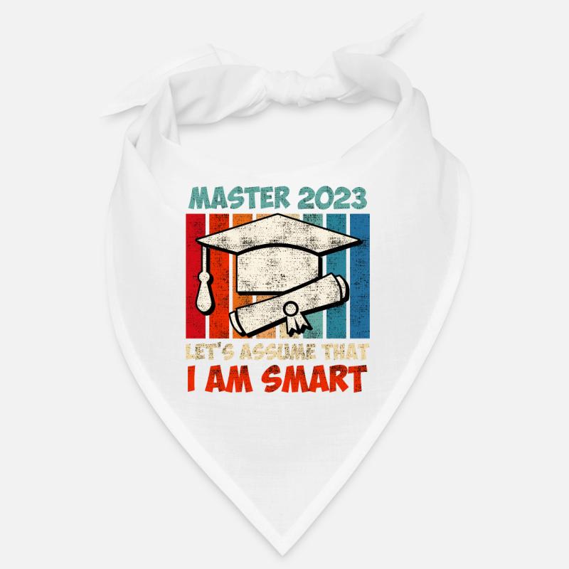 Master 2020 ich bin klug Master Abschluss Bandana