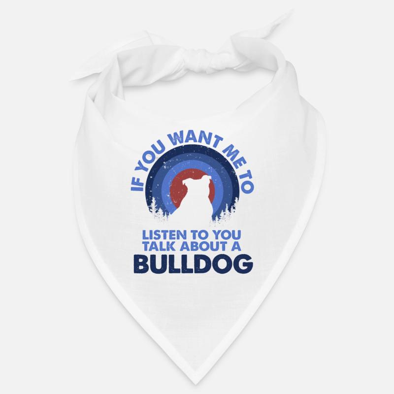 Parlez de chien bouledogue Bandana