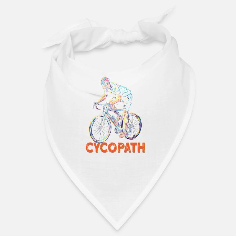 Retro road cyclists Cycopath cyclists Bandana
