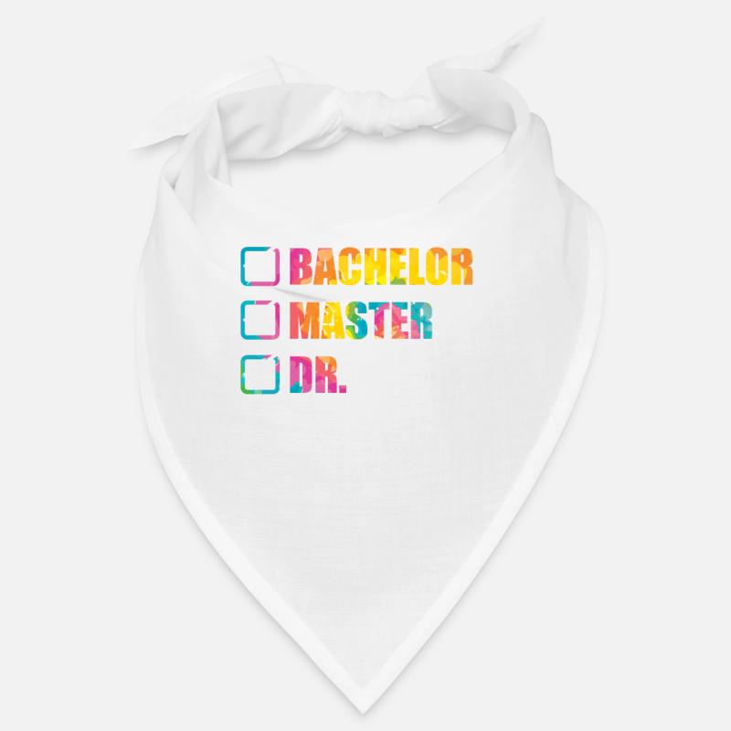 Endlich fertig Doktor Abschluss Ph.D Doktortitel Bandana
