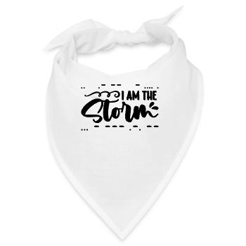 I Am The Storm Loves Frequency Ham Radio Operator - Bandana - Weiß - Vorne