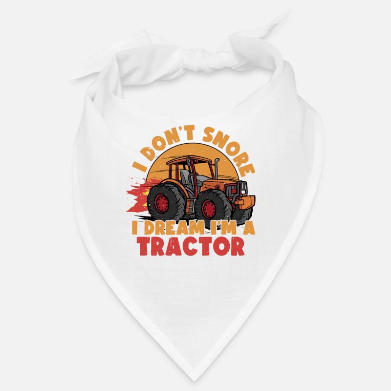 I Don't Snore I Dream I'm a Tractor Bandana
