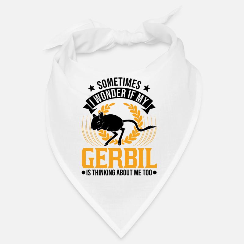 Gerbille Cadeau Rat de course mongol Gerbille Bandana