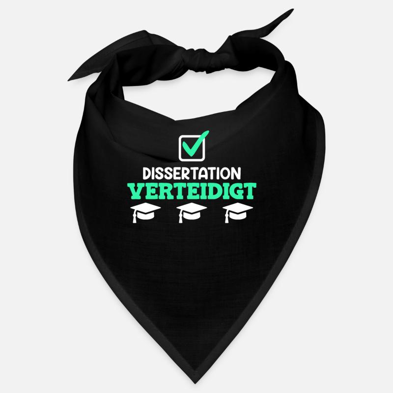Dissertation verteidigen Doktor Ph.D Doktortitel Bandana