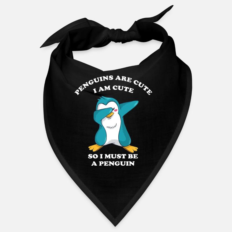 cooler tanzender Pinguin Bandana