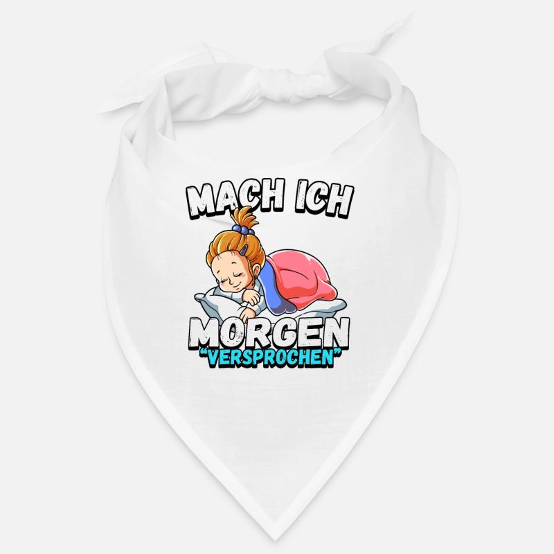 Mach Ich Morgen Versprochen Mädchen Bandana