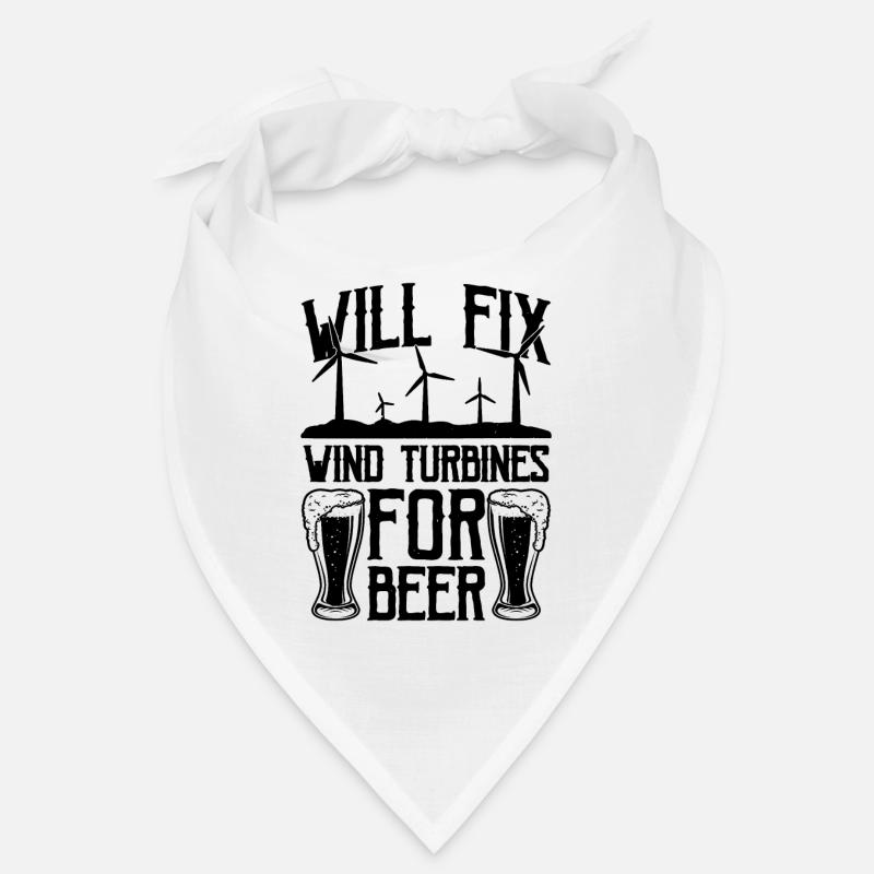 Will Fix Wind Renewable Energy Turbine Technician Bandana