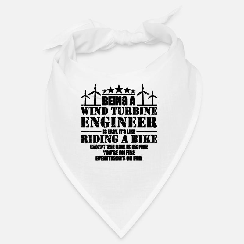 Être un technicien d’éolienne renouvelable Bandana