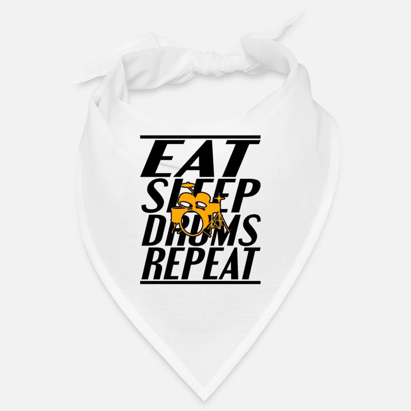 Food Sleeping Drums Bandana