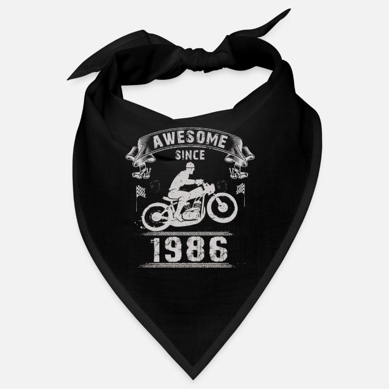 Awesome since 1986, Biker 37. Geburtstag Bandana