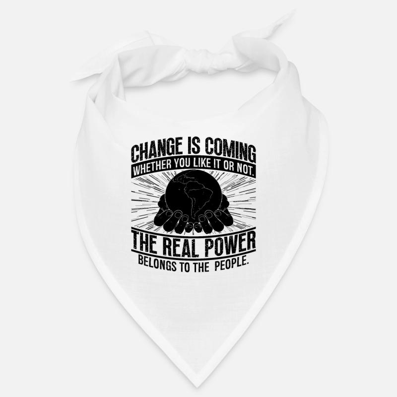 Change Is Coming Global Warming Climate Activist Bandana