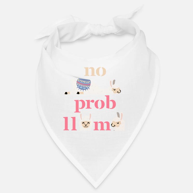 Lama-Llama, drôle de dicton, non-probllama, jeu de mots Bandana