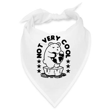 Not Very Cool Awareness Global Warming Advocate - Bandana - Weiß - Vorne