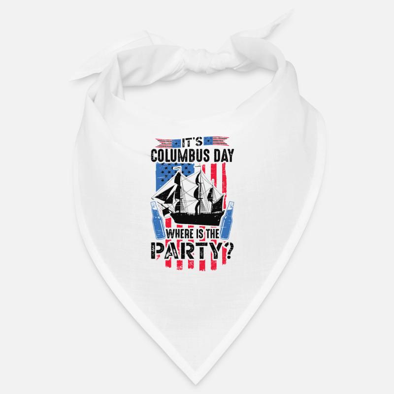 C’est Columbus Day 1942 Américain Bandana