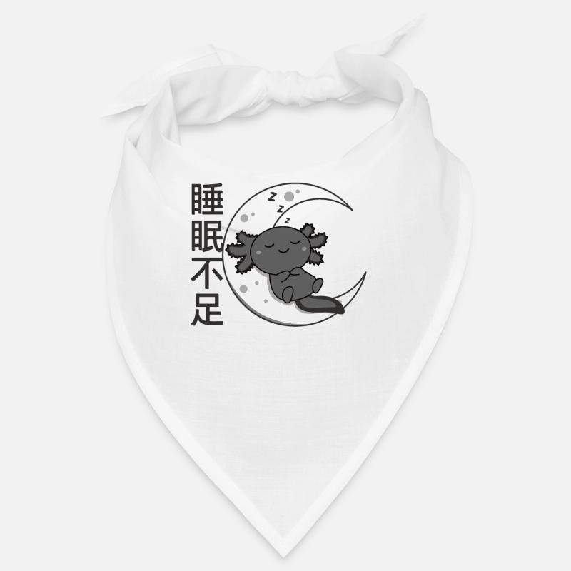 Manque de sommeil drôle axolotl repose Bandana
