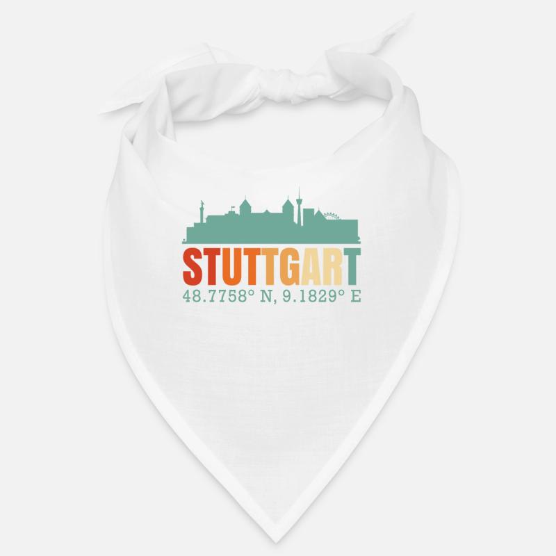 Stuttgart Skyline Bandana