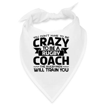 Rugby-Trainer | Rugby-Trainer-Geschenk Der beste Trainer - Bandana - Weiß - Vorne