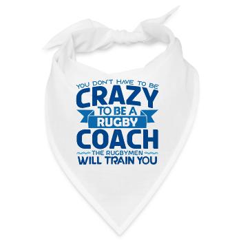 Rugby-Trainer | Rugby-Trainer-Geschenk Der beste Trainer - Bandana - Weiß - Vorne