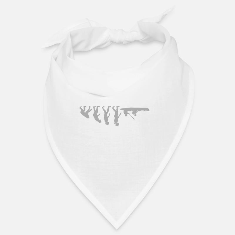 Human Evolution Funny Canoe Canoeing Adventure Bandana