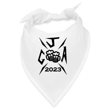 2023 Junggesellenabschied - Bandana - Weiß - Vorne