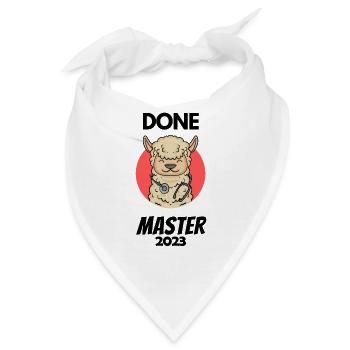 Master 2023 - Bandana - Weiß - Vorne